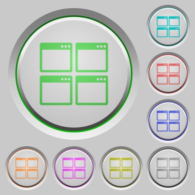 Mozaik pencere görünüm modu tuşlar
