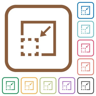 Öğe basit simgeler en aza indirmek