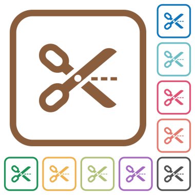 Kesip basit simgeler