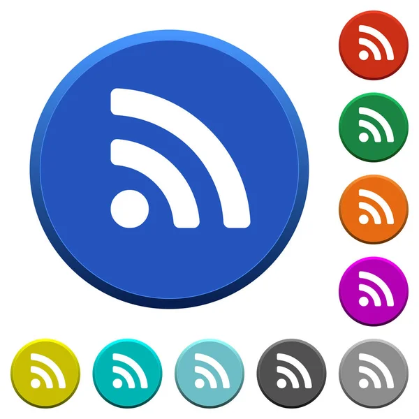 Radyo sinyali eğimli düğmeleri