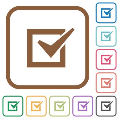 Kontrol kutusunu basit simgeler