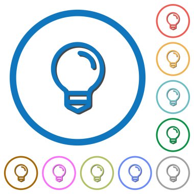 Ampul kutsal kişilerin resmi ile gölgeler ve anahatlar