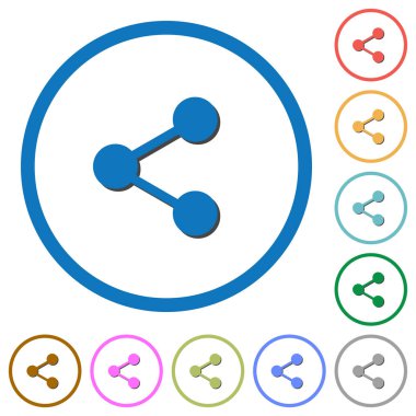 Gölgeler ve anahat simgeleri paylaşın