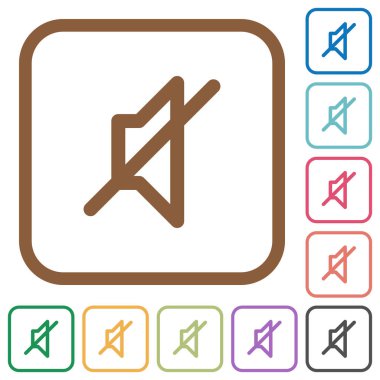 Sessiz basit simgeler