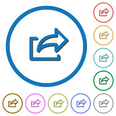 Gölgeler ve anahatları ile ihracat simgeleri