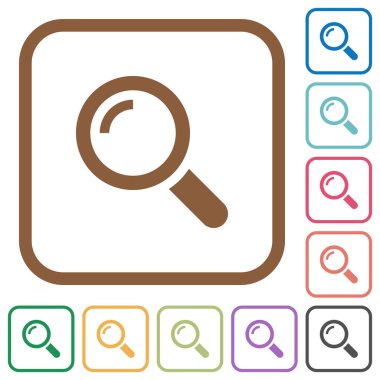 Büyüteç'i basit simgeler