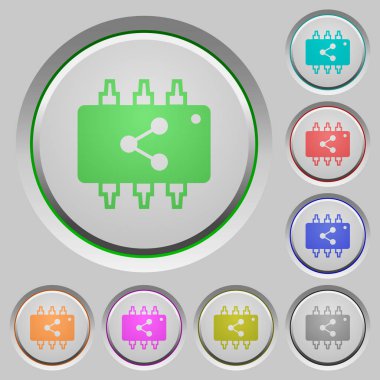 Donanım Basma düğmelerini bağlamak