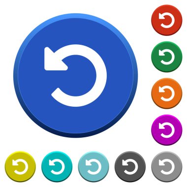 Değişiklikleri eğimli düğmeleri geri al