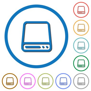 Sert yuvarlak yüzey götürmek kutsal kişilerin resmi ile gölgeler ve anahatlar