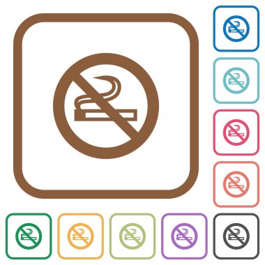 Hiçbir yasaktır basit simgeler