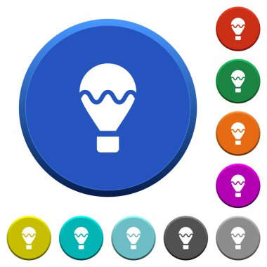 Hava Balon eğimli düğmeleri