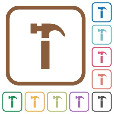 Çekiç basit simgeler