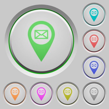 Gps harita konumu Basma düğmelerini adresidir