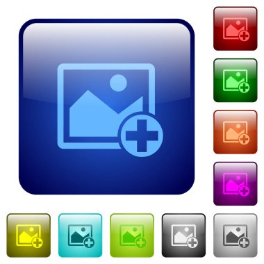 Yeni görüntü renk kare düğmeleri ekleme