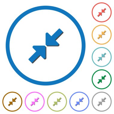 Gölgeler ve anahatları ile küçük kutsal kişilerin resmi yeniden boyutlandırma