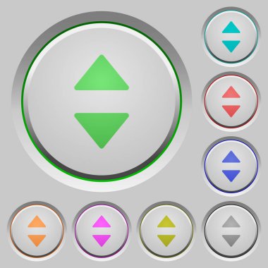 Dikey kontrol okları tuşlar