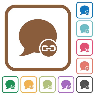 Blog yorum eki basit simgeler