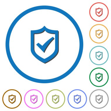 Aktif kalkan kutsal kişilerin resmi ile gölgeler ve anahatlar