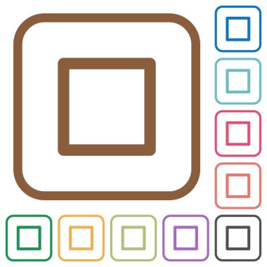 Basit simgeler medyayı durdur