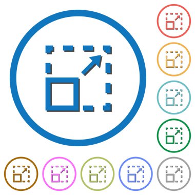 Öğe simgeleri gölgeler ve anahatları ile en üst düzeye çıkarmak