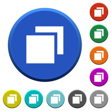 Çakışan öğeler eğimli düğmeleri