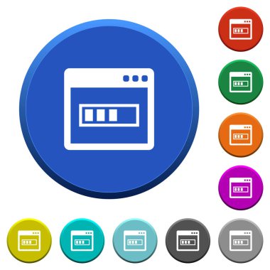 Eğimli düğmeleri yükleme uygulama