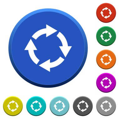 Doğru eğimli düğmeleri döndürmek