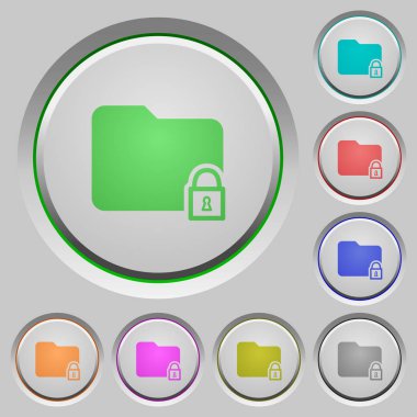 Kilitli klasör tuşlar