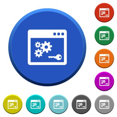 API anahtar eğimli düğmeleri