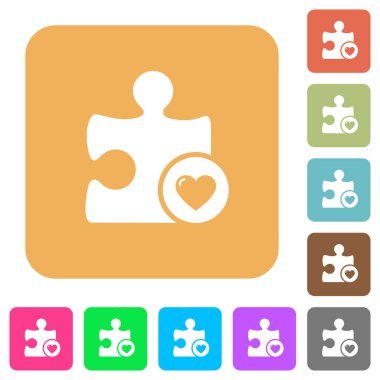 En sevdiğim eklenti yuvarlak kare düz simgeler