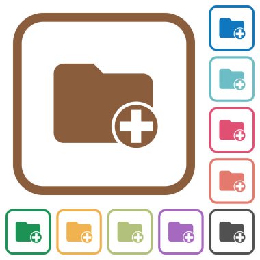 Yeni dizin basit simgeler ekleme