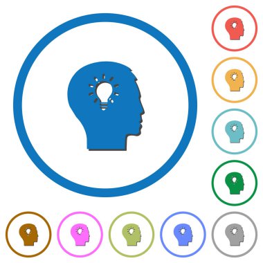 Gölgeler ve anahatları ile fikir simgeleri