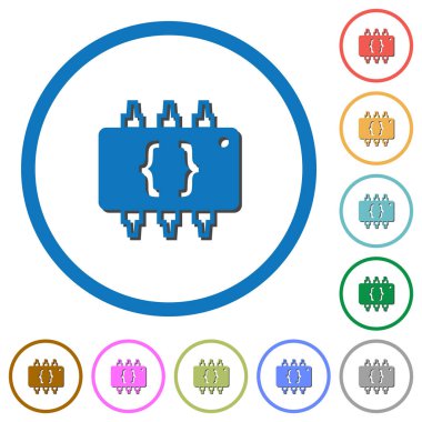 Donanım simgeleri gölgeler ve anahatları ile programlama