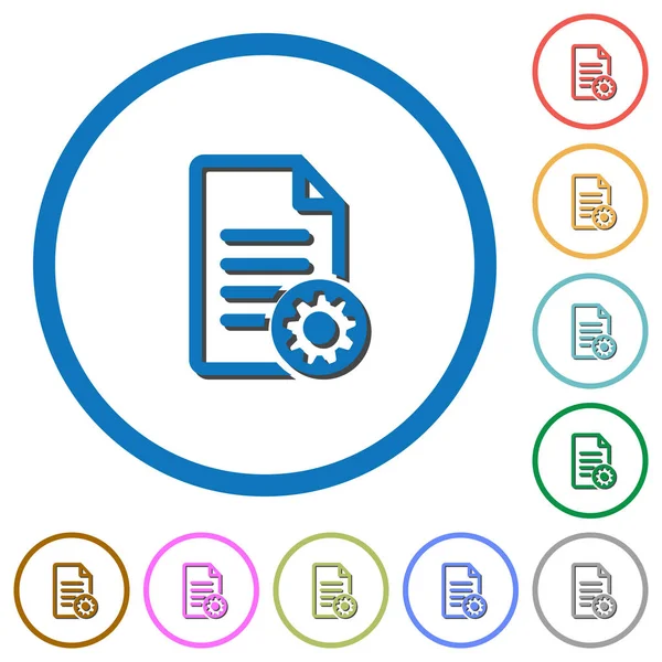 Belge ayarlarını simgelerle gölgeler ve anahatlar