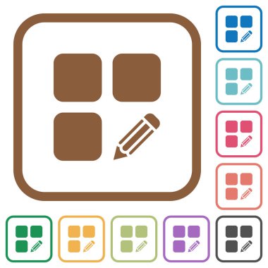 Bileşen basit simgeler Düzenle