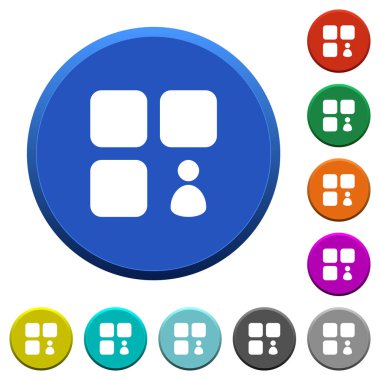 Bileşen sahibi eğimli düğmeleri