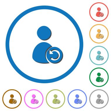 Kullanıcı hesabı değişiklikleri simgeleri gölgeler ve anahatları ile geri al