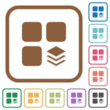 Birden çok bileşen basit simgeler