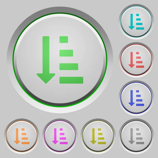 Artan sıralı liste modu tuşlar