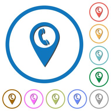 Arama kutusu Gps konumu simgeler gölgeler ve anahatları ile göster