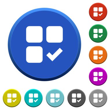 Bileşen Tamam eğimli düğmelerini