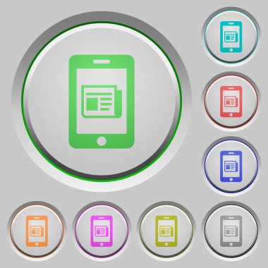 Mobil haber yüklemesi tuşlar