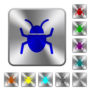 Yuvarlatılmış Kare çelik düğmeleri hata