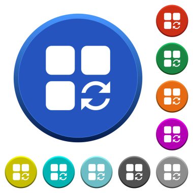 Bileşen eğimli düğmeleri Yenile