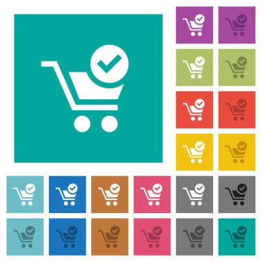 Kullanıma alma Meydanı düz çok renkli simgeler