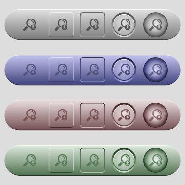 Download arama sonuçları simgeler yatay menü çubuklarındaki