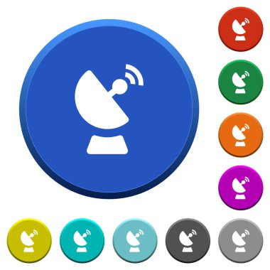 Uydu çanağı eğimli düğmeleri