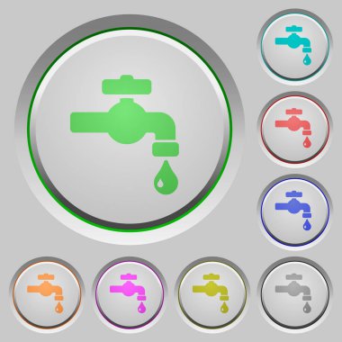 Su musluk su damla tuşlar ile