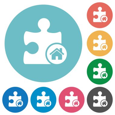 Varsayılan eklenti düz yuvarlak simgeler