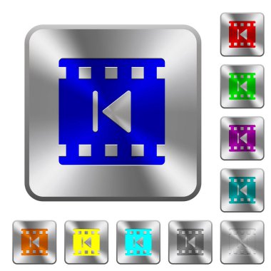 Önceki film yuvarlak kare çelik düğmeleri